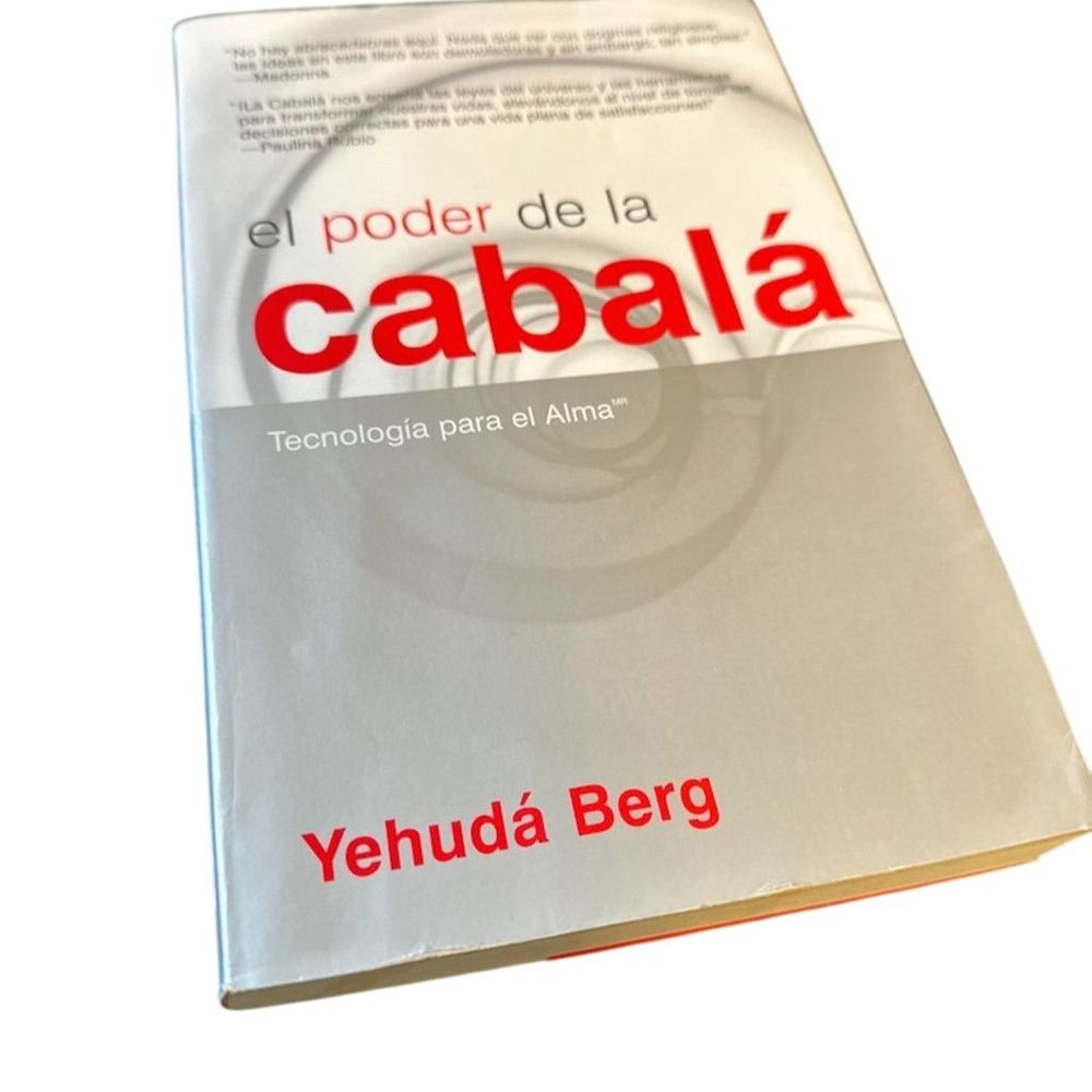 El Poder de la Cabalá by Yehuda Berg Spirituality Paperback Book
